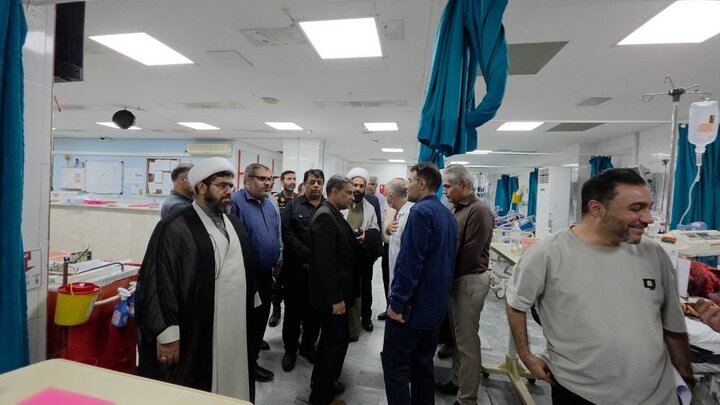 پیگیری وضعیت مجروحان حمله آمریکا به کوهستک توسط استاندار هرمزگان