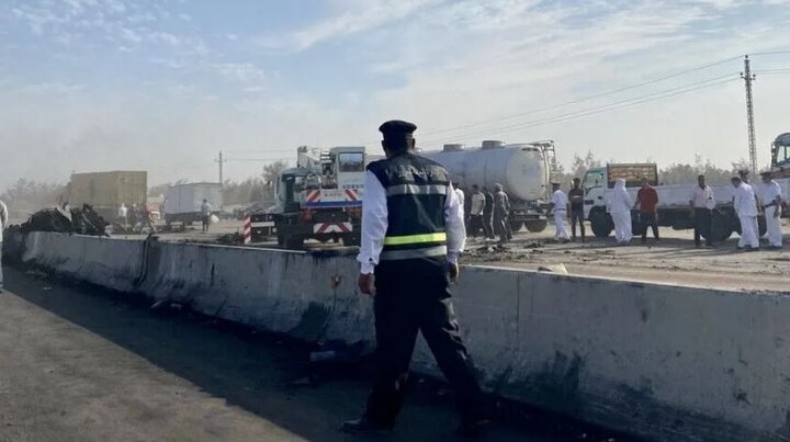 واژگونی مرگبار اتوبوس در مصر با ۴۴ کشته و زخمی