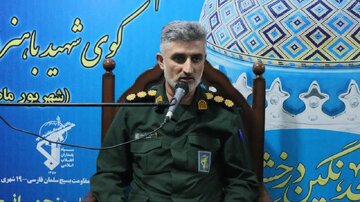 فرمانده ناحیه امام علی(ع) شرق اهواز: دشمن امروز به دنبال حذف موجودیت ایران است 