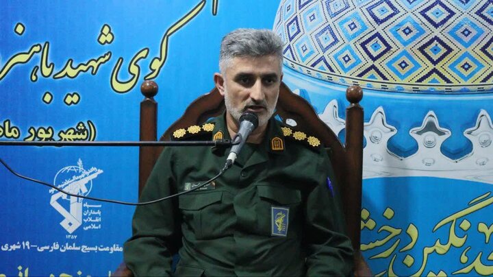 فرمانده ناحیه امام علی(ع) شرق اهواز: دشمن امروز به دنبال موجودیت ایران است 