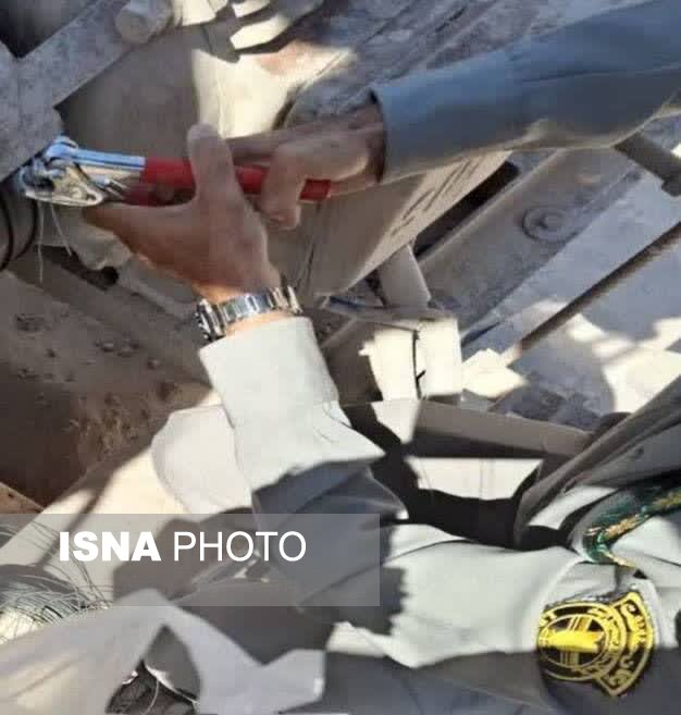 پلمب کارگاه شن و ماسه متخلف در نیر