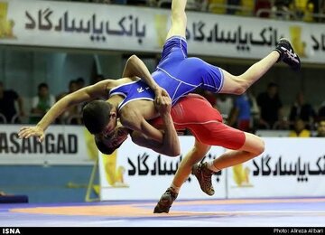 آکادمی اندیمشک بر سکوی نخست دور دوم لیگ جوانان کشتی فرنگی ایران ایستاد