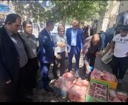 کشف و معدوم‌سازی آلایش مرغ فاسد در قرچک