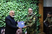 دیدار دو تن از فرماندهان سپاه و ارتش با استاندار خوزستان