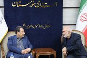 بررسی مهم‌ترین مسائل صنعتی و معدنی خوزستان در نشست وزیر با استاندار