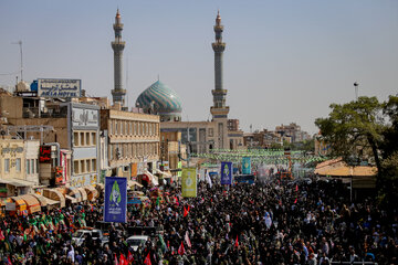 کاروان ورود حضرت معصومه (س) به قم