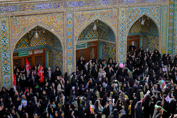 کاروان ورود حضرت معصومه (س) به قم