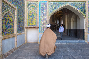 آیین آغاز سال تحصیلی حوزه های علمیه کشور - مدرسه فیضیه قم