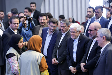 محمدرضا عارف، معاون اول رئيس جمهور در دومین جشنواره توانمد‌سازی و کار آفرینی علوی
