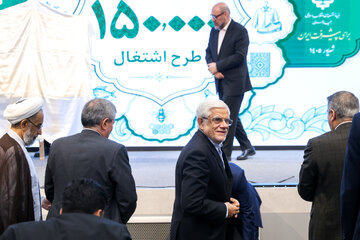 محمدرضا عارف، معاون اول رئيس جمهور در دومین جشنواره توانمد‌سازی و کار آفرینی علوی
