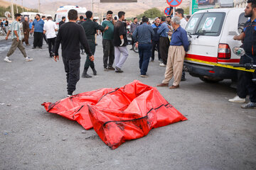حادثه انفجار تانکر سوخت - سنندج