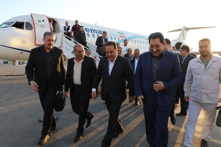وزیر صمت وارد ایلام شد