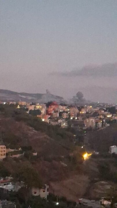 حملات هوایی رژیم صهیونیستی به مناطق مختلف لبنان