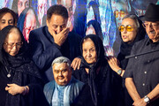 مراسم چهلمین روز درگذشت اکبر عبدی