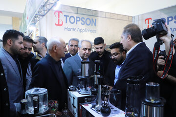 بهرام سرمست، استاندار آذربایجان شرقی درهمایش ملی تعاونی‌های مصرف و مرزنشینان کشور - تبریز