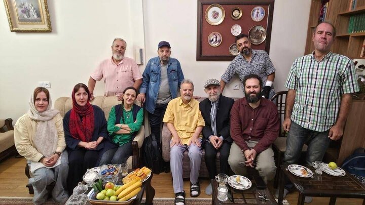بهرام شاه محمدلو و شهره سلطانی در هیات مدیره جدید انجمن بازیگران/ دیدار با هنرمند پیشکسوت