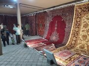 برپایی نمایشگاه فرش دستباف ملایر در پارک مینی ورلد