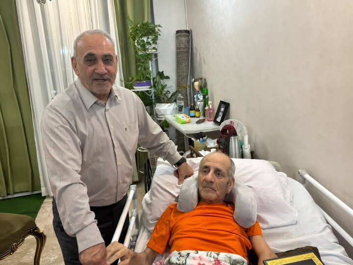گرشاسبی به دیدار هدایت‌الله بهبهانی رفت/ احترام به مردی از نسل ماندگار مطبوعات