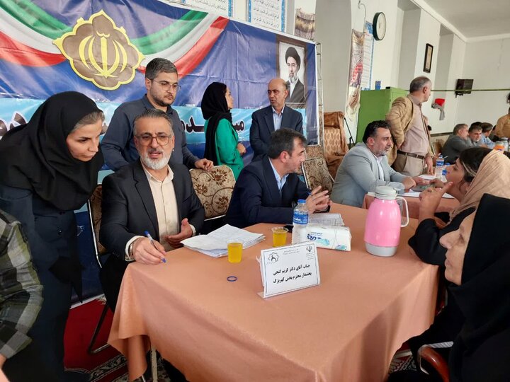 ️حضور میدانی در میان اهالی روستا؛ از بهره برداری بوستان تا برگزاری میز خدمت در دوتویه سفلی