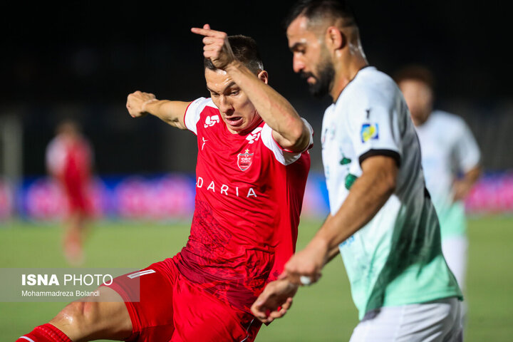 خلاصه بازی پرسپولیس مقابل ذوب آهن