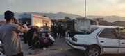 ۲۴ مصدوم در تصادف مینی‌بوس و پژو ۴۰۵ در جاده اراک-توره