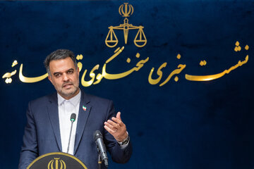نشست خبری علی کاظمی، سخنگوی قوه قضاییه