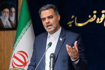 نشست خبری علی کاظمی، سخنگوی قوه قضاییه