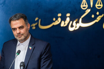 نشست خبری علی کاظمی، سخنگوی قوه قضاییه