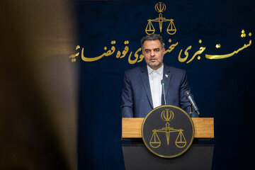 نشست خبری علی کاظمی، سخنگوی قوه قضاییه