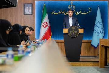 نشست خبری علی کاظمی، سخنگوی قوه قضاییه