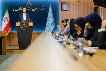 نشست خبری علی کاظمی، سخنگوی قوه قضاییه