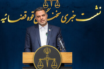 نشست خبری علی کاظمی، سخنگوی قوه قضاییه