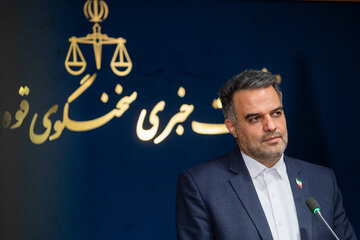 نشست خبری علی کاظمی، سخنگوی قوه قضاییه