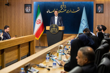 نشست خبری علی کاظمی، سخنگوی قوه قضاییه