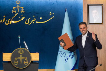 نشست خبری علی کاظمی، سخنگوی قوه قضاییه