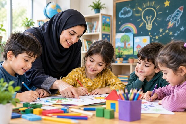 معلمان؛ راهنمایان مسیر خیال‌پردازی و خلاقیت کودکان