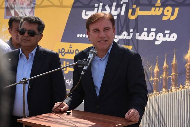 عملیات اجرایی پست برق چاه‌مبارک آغاز شد