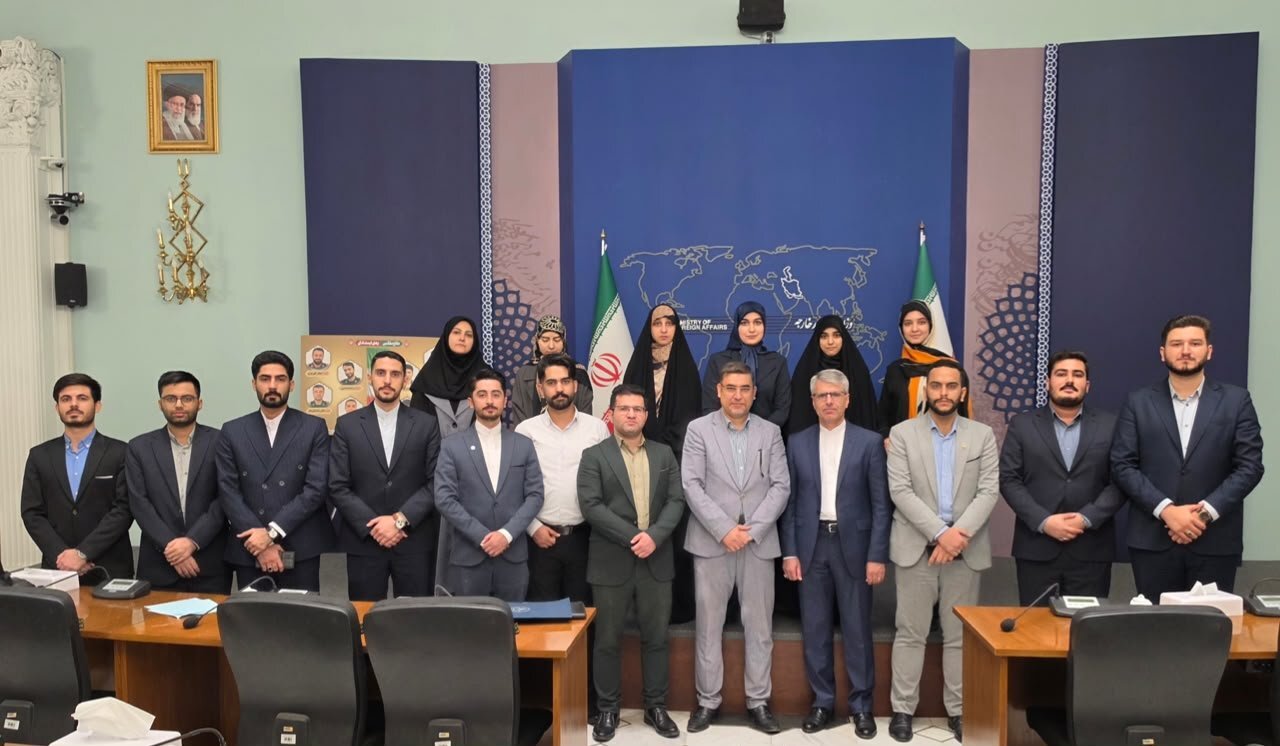 دیدار دانشجویان دانشکده روابط بینالملل با سخنگوی وزارت خارجه