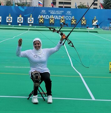 مدال طلای ورزشکار پاراتیروکمان ایران در جهانی هند