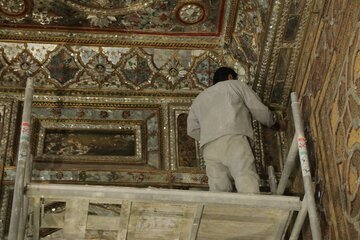 مرمت اضطراری کاخ گلستان آغاز شد