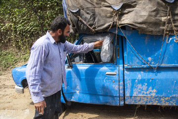 خسارات سیل و طوفان -  روستای اسبوکلا ساری