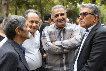 مراسم تشییع پیکر جواد مجابی