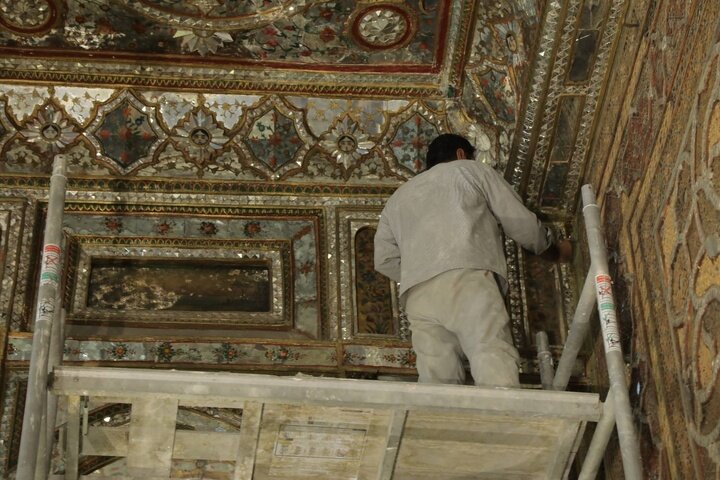 مرمت اضطراری کاخ گلستان آغاز شد