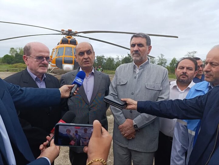 بالگرد اطفای حریق هوایی مدیریت بحران گیلان وارد چرخه عملیاتی شد