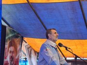 مردم ایران جنگ طلب نیستند اگر دشمن جلو بیاید، کوتاه نمی‌آیند