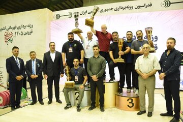 سومی خوزستان در مسابقات قهرمانی وزنه‌برداری نوجوانان ایران
