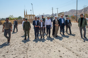 دیدار سخنگوی امور خارجه از ورزشگاه شهید نعیمی 