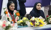 آیین استقبال و تجلیل از نایب‌قهرمان مسابقات کاراته قهرمانی آسیا در سمنان