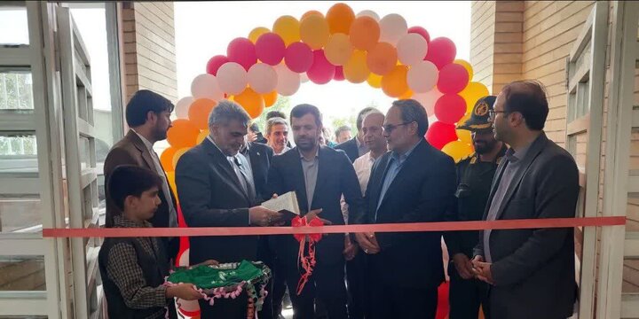 افتتاح مدرسه ۷ کلاسه روستای حاتم‌آباد کبودراهنگ