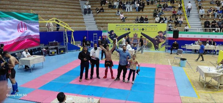 درخشش تیم کیک‌بوکسینگ خوزستان در مسابقات کشوری